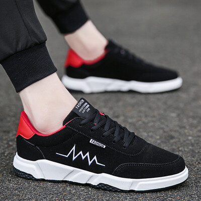 

Mens Shoes Autumn New Korean Hip-hop Shoes Baitao Sports Leisure Student Mens Board Shoes Grey