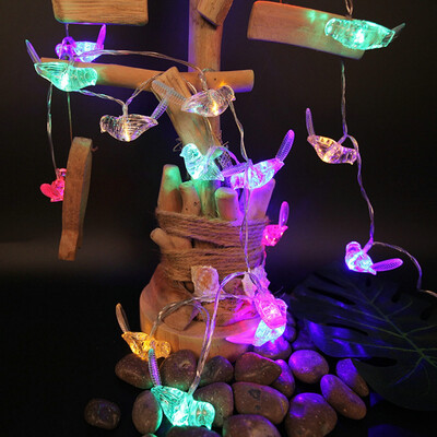 

〖Follure〗Battery Powered Birds String Lights 20 LED Waterproof Lighting Garden Decor