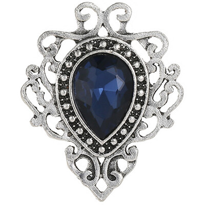 

Water Drop Crystals Brooches Rhinestone Brooch Women Accessories Flower Pins Vintage