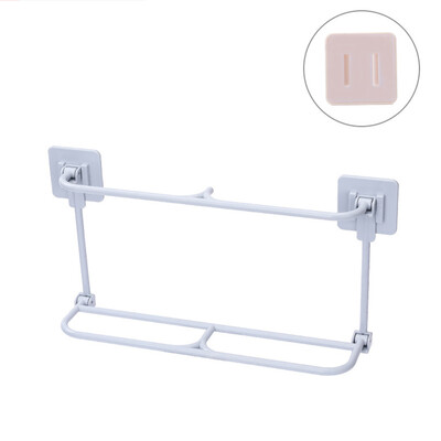 

Wall Mounted Shoe Rack Foldable Shoes Hanger Slippers Drain Storage Rack Shelf Bathroom Organizer