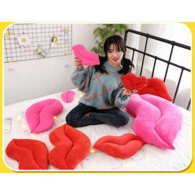 

pillow Lip pink red 30 cm kiss pad home decoration hot sexy plush toy New