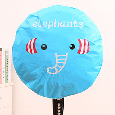 

1Pc Round Cute Cartoon Animal Fan Cover Home Fan Safety Dust Protection Cover