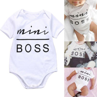 

Simple Newborn Girls Boys Kids Romper Jumpsuit Sleepsuit Playsuit Cotton White