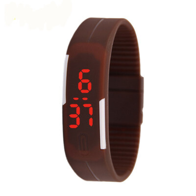 

Korean version of the LED bracelet second generation silicone electronic watch children boys&girls sports silicone electr