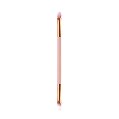 

Pro Soft Eyeshadow Brush Eye Shadow Contour Dual-end Makeup Eyebrow Eyelash Brush Wooden Handle