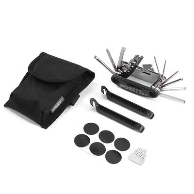 

Sahoo Portable Bicycle Repair Combination Tool Kit Bag Riding Equipment