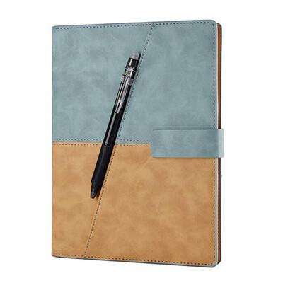 

Elfinbook Erasable Notebook Leather Reusable Smart Wirebound Notebook Cloud Storage Flash Storage