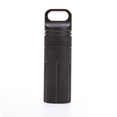 

EDC Survival Waterproof Pill Case Box Container Hiking Emergency Gear