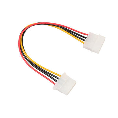

1pcs IDE 4-Pin Male to IDE 4-Pin Female Extension Power Cable 18cm