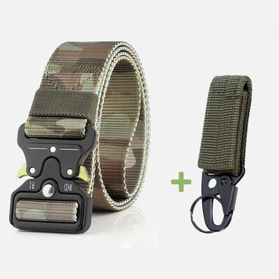 

Nylon Tactical Men Belt For Jeans Pants Multi-Function Outdoor Training Belts Canvas Designer Male Belt Casual Long Waist Belt