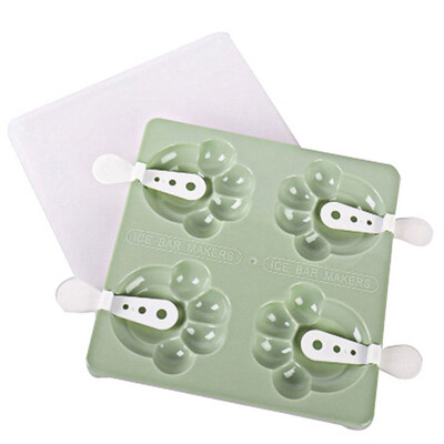

Gobestart Hot Selling Beautiful Silicone Ice Cream Mold With Lid Popsicle Mold