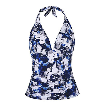 

Saidsome One Piece Swimsuits for Women Slimming Monokini Swimwear Bathing Suits HalterSwi