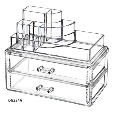 

Clear Acrylic Cosmetic Organizer Makeup Container Storage Gift for Couple