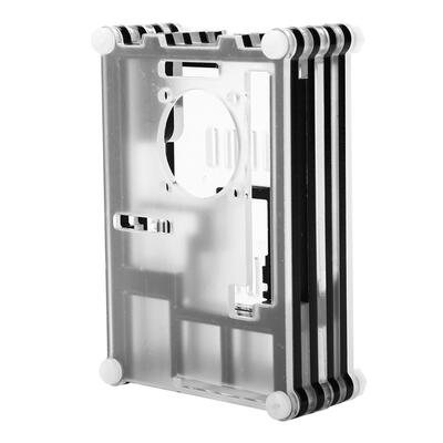 

Greensen Acrylic PMMA Enclosure Box Protective Case for Raspberry Pi Cooling Fan