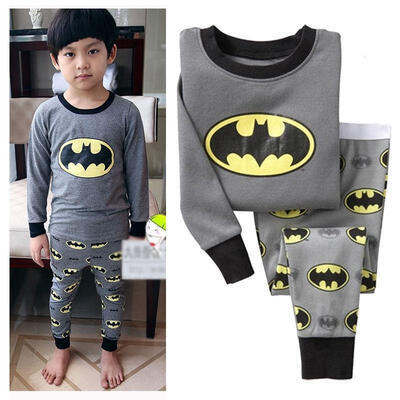 

New Unisex Soft Deluxe Pajama Pyjama Set Clothes for Kids Boys 0-5Y
