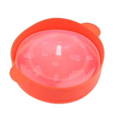 

Greensen DIY Foldable Silicone Bowl Microwave Bowl Making Food for Popcorn with Cover Home Kitchen