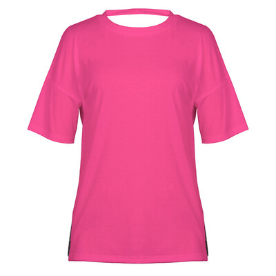 

Womens Loose Summer Tops Casual Solid Basic Tee Round Neck Short Slesve T Shirt