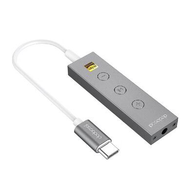 

dodocool Hi-Res Audio Certified USB-C to 35mm Headphone Audio Jack Adapter USB Type-C to 35mm Earphone Plug Converter with In-li