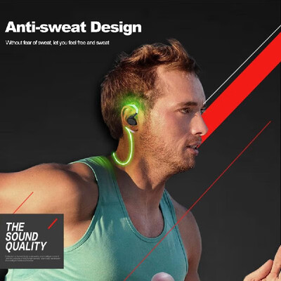 

DP-H1 35mm Wired Headphone In-Ear LED Glowing Headset Stereo Music Smart Phone Earphone Sweat-proof Earpiece In-line Control Hand