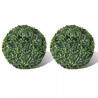 

Boxwood Ball Artificial Leaf Topiary Ball 106" 2 pcs