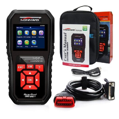 

OBDII Scanner Code Reader KW850 Professional OBDII Anto Scanner Car Diagnostic Check Engine Light Scan Tool for All OBDI