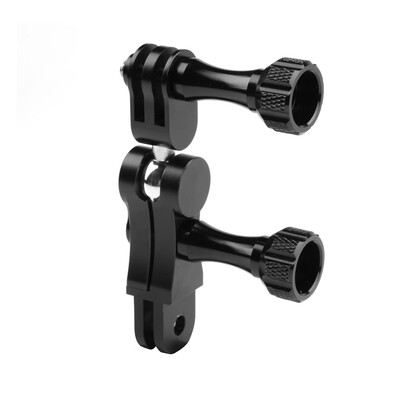 

CNC Aluminum Alloy 360 Degree Rotating Joint Adapter Mount for GoPro Hero 7 6 5 Session for Xiaomi Yi SJCAM Action Camera