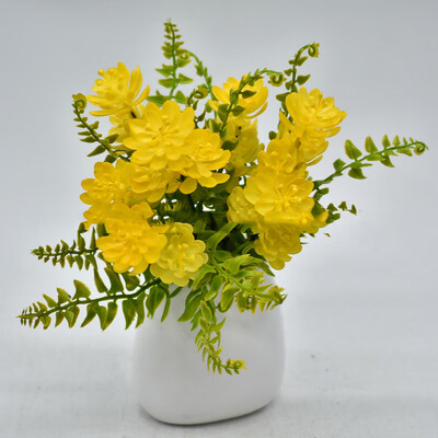 

Plastic Gift Artificial Fake Flower Wedding Home Office Decoration Ornament Sale