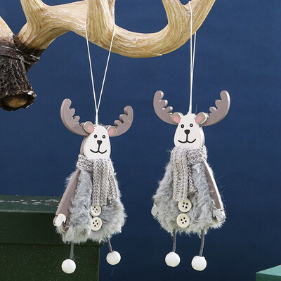 

DK-tre Exquisite life Christmas Ornaments Christmas Elk Pendant Snowflake Elk Pendant