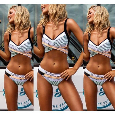 

Womens Bikini Set Bandage Push-Up Padded Swimwear Swimsuit Bathing Brazilian USA
