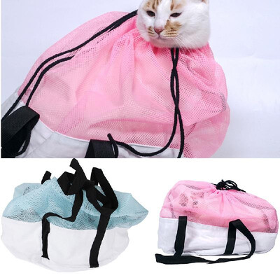 

Cat Restraint Bag Cat Grooming Bag Bath Washing Cutting Nails Ear Cleaning Injection Cat Handbag Carrier
