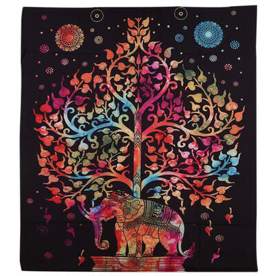 

Ethnic Style Tapestry Wall Hanging Sandy Beach Throw Rug Blanket Yoga Mat