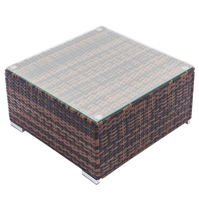 

Zimtown 7pcs Outdoor Patio Garden Wicker Furniture Rattan Sofa Set