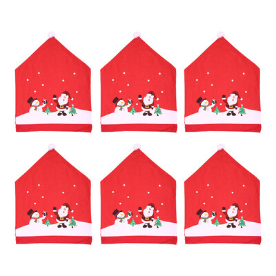 

Tailored Santa Claus Kitchen Table Chair Covers Christmas Holiday Home Decoration