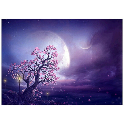 

Gobestart 5D Embroidery Paintings Rhinestone Pasted DIY Diamond Painting Cross Stitch Full