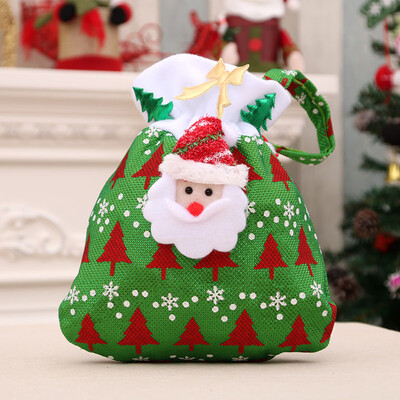 

Toponeto Santa Claus Snowman Elk Christmas Candy Packaging Christmas Candy Decoration