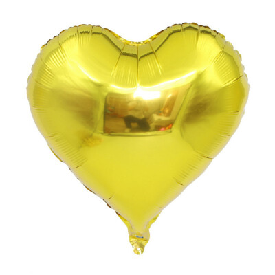 

18 Inch 50pcsset Heart-shaped Aluminum Foil Balloon Wedding Room Party Decoration Love Aluminum Film Balloon