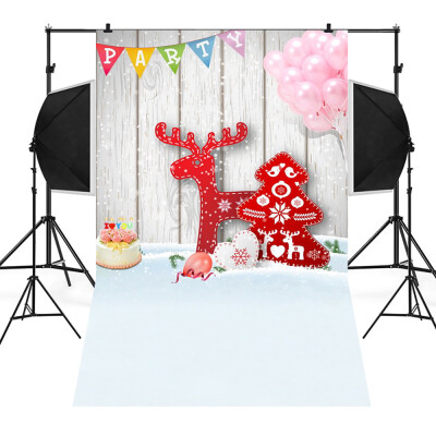 

〖Follure〗Christmas Backdrops Pumpkin Vinyl 3x5FT Lantern Background Photography Studio