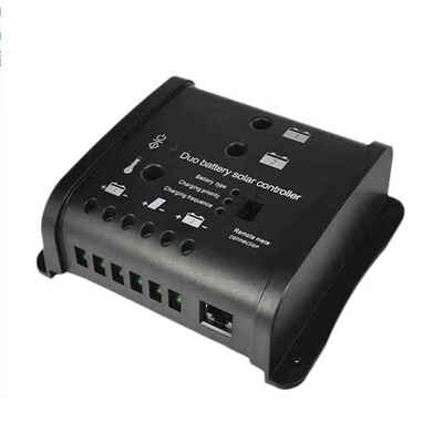

24V 12V 10A Auto Solar Panel Battery Charge Controller PWM Solar System Charging Regulator