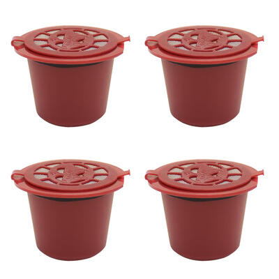 

4pcsset Reusable Coffee Capsule Filter Shell for Nespresso Coffee Machine
