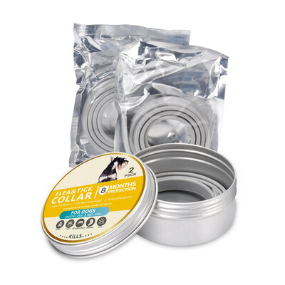 

50-635cm Waterproof Dog Collar Anti Flea Mosquitoes Ticks Insect Natural Herbal Essential Oils Pet Collar Dog Accessories