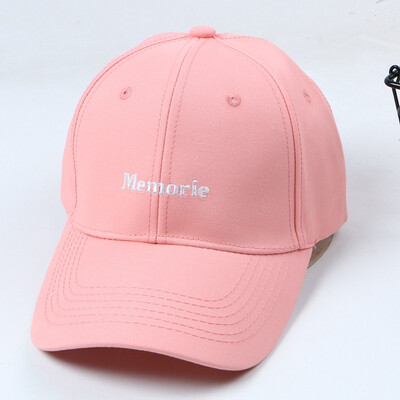 

Hats ins New Japanese Leisure Baseball Caps with Soft Top Alphabet