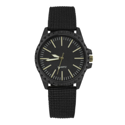 

〖Follure〗New Men Watch Retro Design Nylon Band Analog Alloy Quartz Wrist Watch