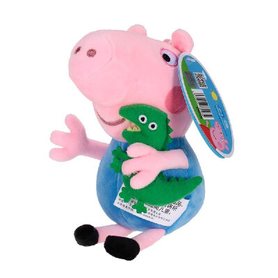 

Original Brand Peppa Pig 46cm George Dinosaur Stuffed Plush Toy Family Party Doll Christmas New Year Gift for Kids