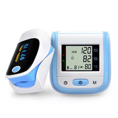 

LCD Digital Medical Pulse Oximeter Wrist Blood Pressure Monitor Health Care