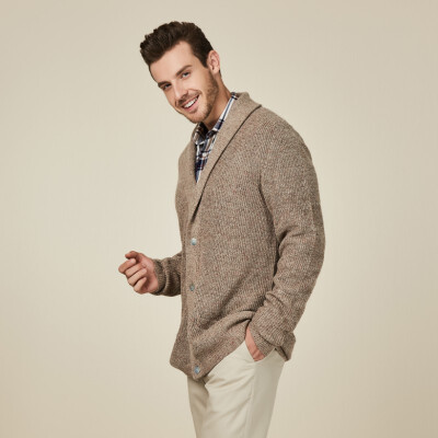 

Colorific Cardigan mens cotton cardigan sweater fashion atmosphere 14614