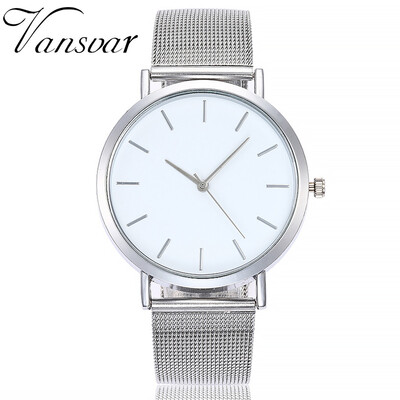 

Fashion Women Watches Casual Quartz Alloy Marble Strap Watch Analog Wristwatch Vansvar Clock Top Brand Gift Relogio Feminin