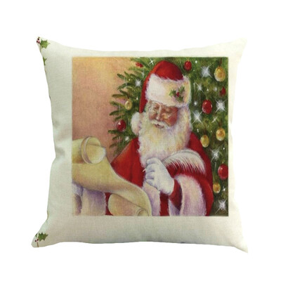 

Tailored Christmas Pillow Cover Pillowcases Decorative Sofa Cushion Cover 45x45cm