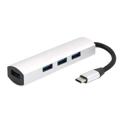 

4-Ports Type-C to USB30 Hub 5Gbps High Speed Adapter Splitter Cable for PC