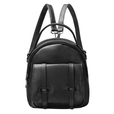 

Fashion Women Leather Small Backpacks High Quality Soft Mini Shoulder Bags for Teenage Girl School Bags FemaleBackpacks