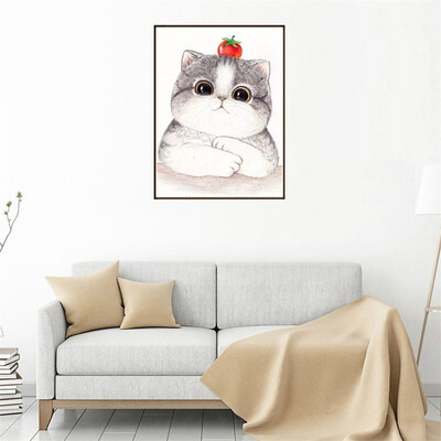 

Toponeto 5D Embroidery Paintings Rhinestone Pasted DIY Diamond Painting Cross Stitch